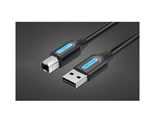 Кабель Vention для принтера USB 2.0 A Male to B Male Cable 0.5M Black PVC Type (COQBD) (COQBD) Кабель Vention для принтера USB 2.0 A Male to B Male Cable 0.5M Black PVC Type (COQBD) (COQBD)