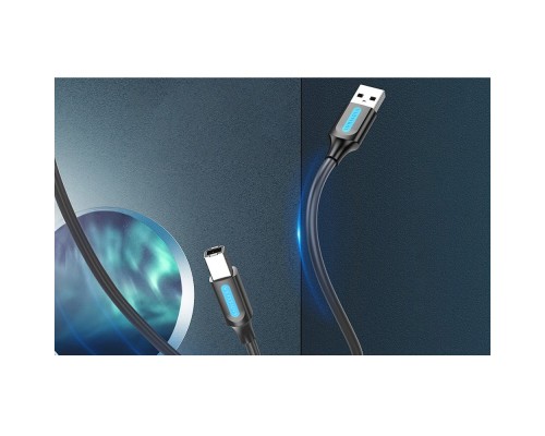 Кабель Vention для принтера USB 2.0 A Male to B Male Cable 0.5M Black PVC Type (COQBD) (COQBD) Кабель Vention для принтера USB 2.0 A Male to B Male Cable 0.5M Black PVC Type (COQBD) (COQBD)