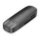 Картрідер Vention 2-in-1 USB 3.0 A Card Reader(SD+TF) Black Single Drive Letter (CLFB0) (CLFB0)