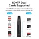Картрідер Vention 2-in-1 USB 3.0 A Card Reader(SD+TF) Black Single Drive Letter (CLFB0) (CLFB0)