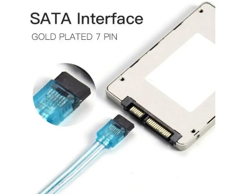 Кабель Vention SATA3.0 Cable 0.5M Blue (KDDSD) (KDDSD) Кабель Vention SATA3.0 Cable 0.5M Blue (KDDSD) (KDDSD)
