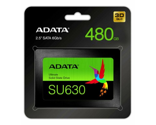 SSD ADATA Ultimate SU630 480GB 2.5&quot; SATA III 3D QLC (ASU630SS-480GQ-R) 