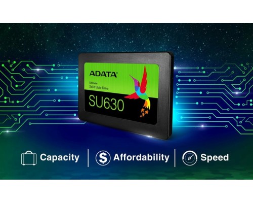 SSD ADATA Ultimate SU630 480GB 2.5&quot; SATA III 3D QLC (ASU630SS-480GQ-R) 