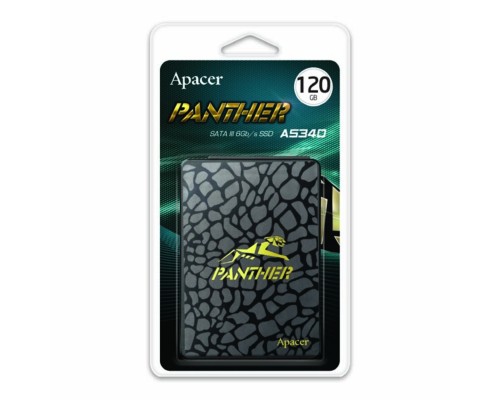 SSD Apacer AS340 120GB 2.5" 7mm SATAIII Standard (AP120GAS340G-1) SSD Apacer AS340 120GB 2.5" 7mm SATAIII Standard (AP120GAS340G-1)