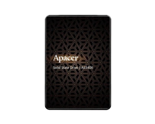 SSD Apacer AS340X 480GB 2.5" 7mm SATAIII 3D NAND Read/Write: 550/520 MB/sec (AP480GAS340XC-1) SSD Apacer AS340X 480GB 2.5" 7mm SATAIII 3D NAND Read/Write: 550/520 MB/sec (AP480GAS340XC-1)