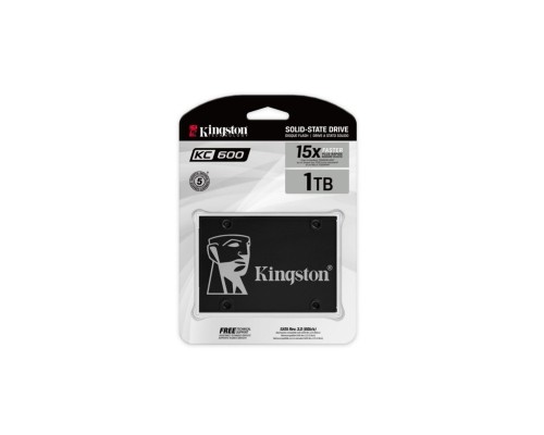 SSD Kingston KC600 1024GB 2.5" SATAIII (SKC600/1024G) SSD Kingston KC600 1024GB 2.5" SATAIII (SKC600/1024G)