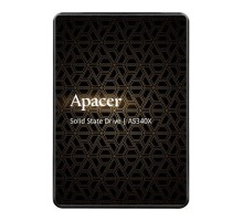 SSD Apacer AS340X 960GB 2.5" 7mm SATAIII 3D NAND Read/Write: 550/520 MB/sec (AP960GAS340XC-1)  SSD Apacer AS340X 960GB 2.5" 7mm SATAIII 3D NAND Read/Write: 550/520 MB/sec (AP960GAS340XC-1)