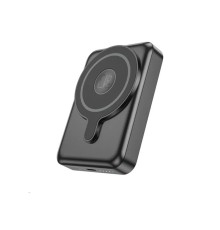 Зовнішній акумулятор HOCO Q11 Expressar PD20W 3-in-1 magnetic fast charging power bank(10000mAh) Black (6931474777782)