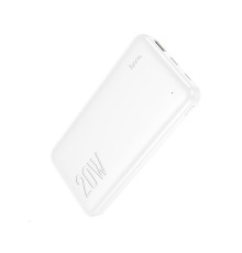 Зовнішній акумулятор HOCO J87 Tacker PD20W+QC3.0 power bank(10000mAh) White (6931474761026)