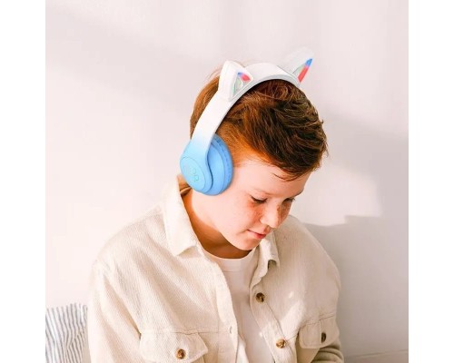 Навушники HOCO W42 Cat ears BT headphones Crystal Blue (6931474795861) Навушники HOCO W42 Cat ears BT headphones Crystal Blue (6931474795861)