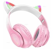 Навушники HOCO W42 Cat ears BT headphones Cherry Blossom (6931474795847) 