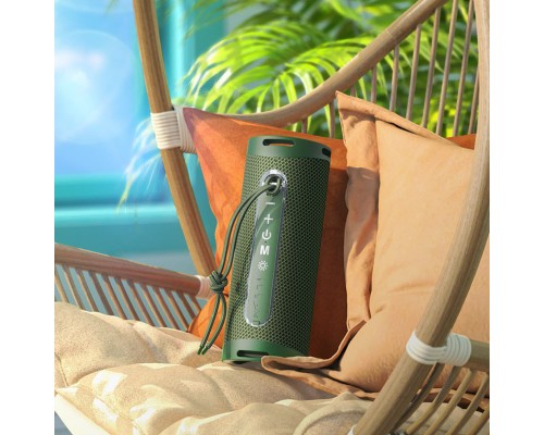 Портативна колонка HOCO HC9 Dazzling pulse sports BT speaker Dark Green (6931474757838) Портативна колонка HOCO HC9 Dazzling pulse sports BT speaker Dark Green (6931474757838)