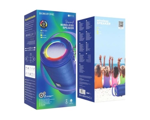 Портативна колонка BOROFONE BR13 Young sports BT speaker Blue (BR13U) 
