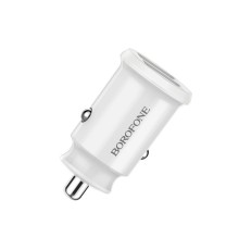 Автомобільний зарядний пристрій BOROFONE BZ8 MaxRide Dual Port Car Charger White (BZ8W)