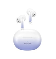 Навушники USAMS US-XD19 Dual-mic ENC TWS Earbuds --X-don Series BT5.3 Gradient blue (BHUENCXD03)