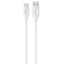 Кабель Usams US-SJ619 3A Type-C Charging &amp; Data Cable -- Moe Series 1m White (SJ619USB02)