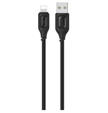 Кабель Usams US-SJ618 2.4A Lightning Charging &amp; Data Cable -- Moe Series 1m Black (SJ618USB01)