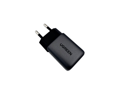 Зарядний пристрій UGREEN CD319 USB-C GaN Fast Charger 30W EU (Space Gray)(UGR-90666) (UGR-90666) 