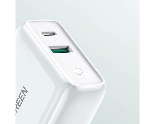 Зарядний пристрій UGREEN CD170 38W USB-C Wall Charger EU (White) (UGR-60468) (UGR-60468) Зарядний пристрій UGREEN CD170 38W USB-C Wall Charger EU (White) (UGR-60468) (UGR-60468)