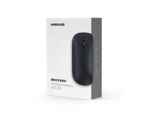Миша UGREEN MU001 Portable Wireless Mouse (Black) (UGR-90372) Миша UGREEN MU001 Portable Wireless Mouse (Black) (UGR-90372)