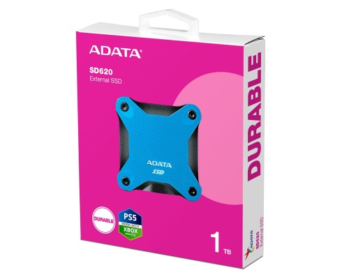 SSD ADATA SD620 1TB USB 3.2 520/460Mb/s Blue (SD620-1TCBL) SSD ADATA SD620 1TB USB 3.2 520/460Mb/s Blue (SD620-1TCBL)