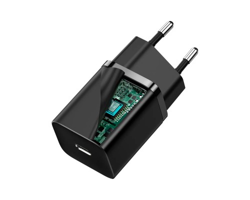 Мережевий зарядний пристрій Baseus Super Si quick charger IC 30W EU Black (CCSUP-J01) Мережевий зарядний пристрій Baseus Super Si quick charger IC 30W EU Black (CCSUP-J01)