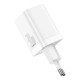 Мережевий зарядний пристрій Baseus Super Si Pro Quick Charger C+U 30W EU White (CCSUPP-E02)