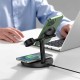 Бездротовий зарядний пристрій Baseus Swan 3-in-1 Wireless Magnetic Charging Bracket 20W Black Universal version (WXTE000101) 