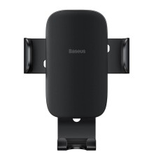 Тримач для мобiльного Baseus Metal AgeⅡ Gravity Car Mount（Round Air Vent Version）Black (SUJS030001)