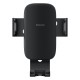 Тримач для мобiльного Baseus Metal AgeⅡ Gravity Car Mount(Round Air Vent Version)Black (SUJS030001)