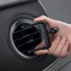 Тримач для мобiльного Baseus Metal AgeⅡ Gravity Car Mount(Round Air Vent Version)Black (SUJS030001)