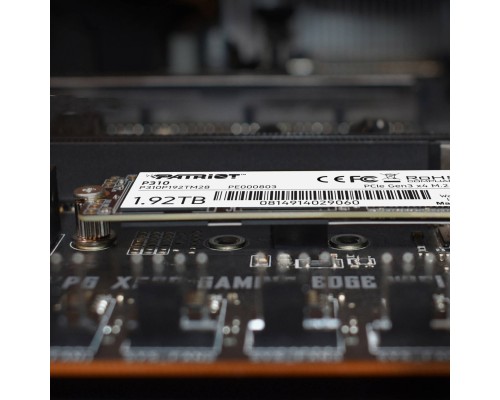 SSD M.2 Patriot P310 1920GB NVMe 2280 PCIe 3.0x4 3D NAND TLC (P310P192TM28) SSD M.2 Patriot P310 1920GB NVMe 2280 PCIe 3.0x4 3D NAND TLC (P310P192TM28)