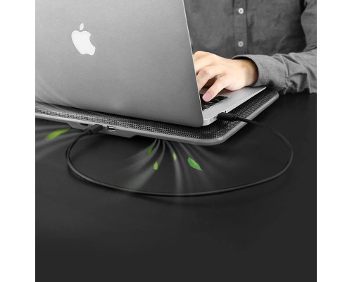 Кабель UGREEN US102 USB 2.0 A Male to A Male Cable 1m (Black)(10309) (UGR-10309) 