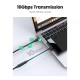 Кабель UGREEN US353 USB-C/M to USB-C/F Gen2 5A Extension Cable 1m (Black)(UGR-10387) (UGR-10387) 