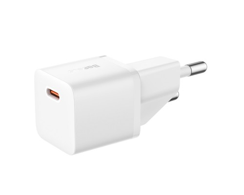 Мережевий зарядний пристрій Baseus GaN5 Fast Charger(mini) 1C 20W EU White (CCGN050102) Мережевий зарядний пристрій Baseus GaN5 Fast Charger(mini) 1C 20W EU White (CCGN050102)