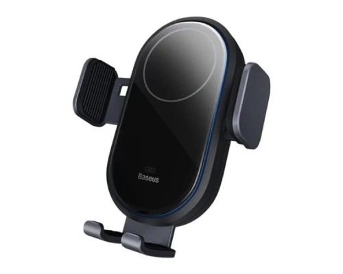 Тримач для мобiльного з БЗП Baseus LightChaser Series Wireless Charging Electric Car Mount 15W Cosmic Black (C40355900121-00) Тримач для мобiльного з БЗП Baseus LightChaser Series Wireless Charging Electric Car Mount 15W Cosmic Black (C40355900121-00)