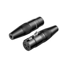 Аудiоконектор UGREEN AV162 Cannon Female Connector(UGR-80440) (UGR-80440)