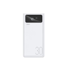 Зовнішній акумулятор REMAX Mengine Series 30000mAh 4USB Power Bank RPP-112 White (RPP-112 White)
