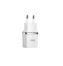 Мережевий зарядний пристрій HOCO C11 Smart single USB charger White (6957531047728)