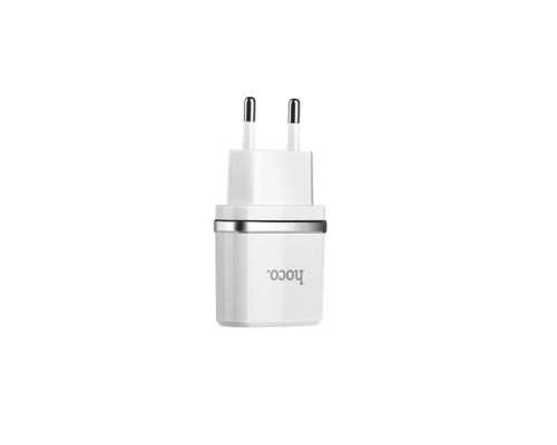 Мережевий зарядний пристрій HOCO C11 Smart single USB charger White (6957531047728) 
