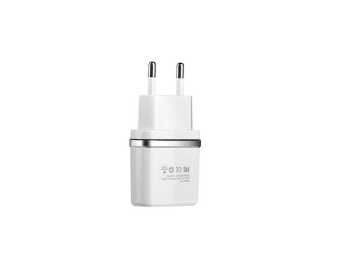 Мережевий зарядний пристрій HOCO C11 Smart single USB charger White (6957531047728) 