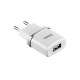 Мережевий зарядний пристрій HOCO C11 Smart single USB charger White (6957531047728) 