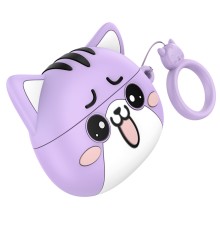 Бездротові навушники HOCO EW48 True wireless stereo headset Purple Cat (6942007610018)