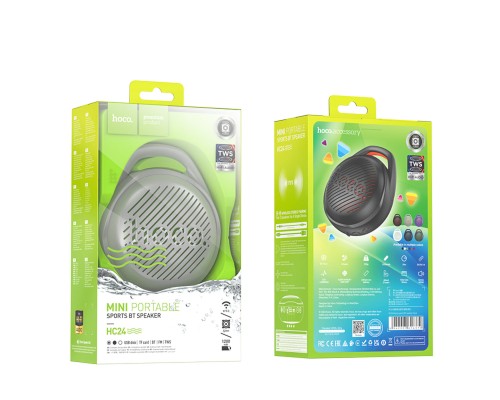 Портативна колонка HOCO HC24 Hearty sports BT speaker Gray (6942007616386 ) Портативна колонка HOCO HC24 Hearty sports BT speaker Gray (6942007616386 )
