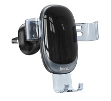 Тримач для мобільного HOCO H7 small gravity car holder(air outlet) Space Grey (6931474791443) 