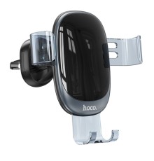 Автотримач для телефона HOCO H7 small gravity car holder(air outlet) Space Grey (6931474791443)