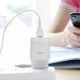 Мережевий зарядний пристрій HOCO C72A Glorious single port charger set(Micro) White (6931474713001)