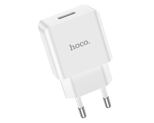 Мережевий зарядний пристрій HOCO C106A Leisure single port charger White (6931474783882) Мережевий зарядний пристрій HOCO C106A Leisure single port charger White (6931474783882)