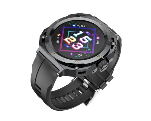 Смарт-годинник HOCO Y14 Smart sports watch(call version) Black (6931474798923 ) 