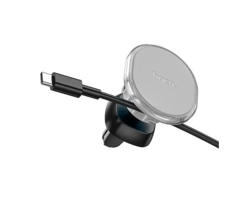 Тримач для мобільного HOCO H1 Crystal magnetic car holder(air outlet) Space Gray (6931474790170) Тримач для мобільного HOCO H1 Crystal magnetic car holder(air outlet) Space Gray (6931474790170)